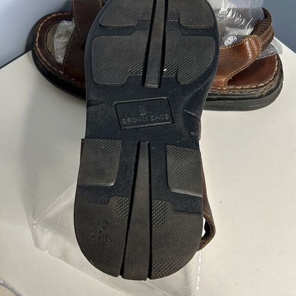 Fisherman Sandals Brown Leather Sz 11 Men’s - Picture 3 of 8